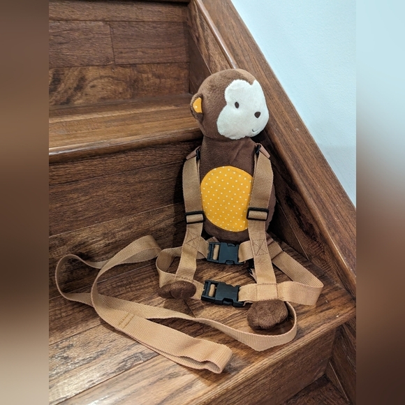 Carter's Child of Mine 2 In 1 Harness Buddy Pal monkey Backpack Leash - Picture 1 of 7